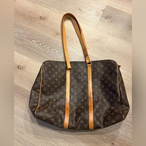 Vintage Louis Vuitton duffel bag. Over 25 yrs old.